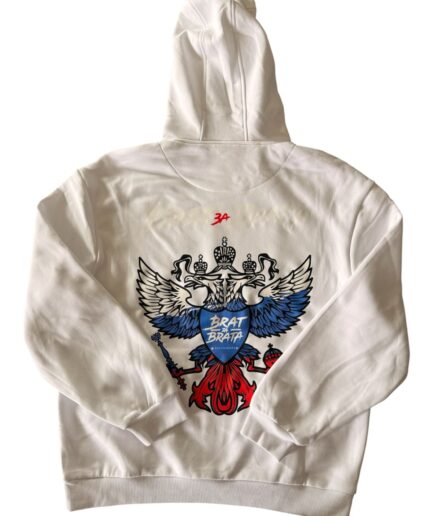 BZB RUS Hoodie Weiß