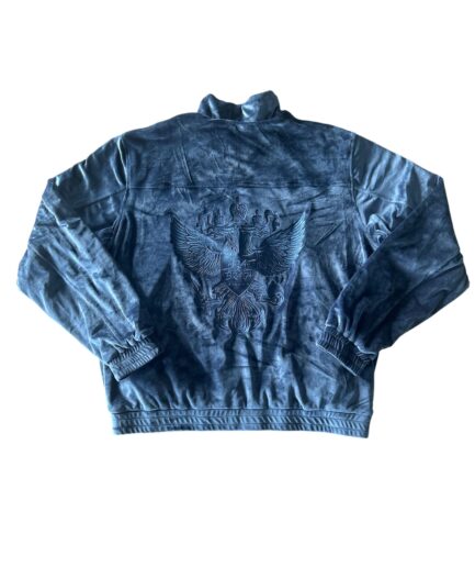 BZB Velour Jacket Blue VORBESTELLUNG